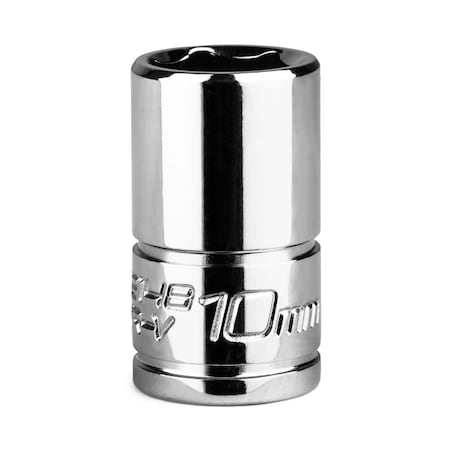 Capri Tools 1/4 in Drive 10 mm 6-Point Metric Shallow Socket 1